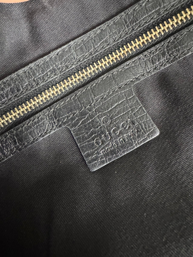 gucci suede gg handbag