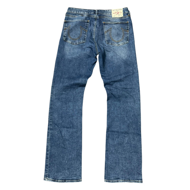 true religion baggy/straight leg unisex jeans (w30)