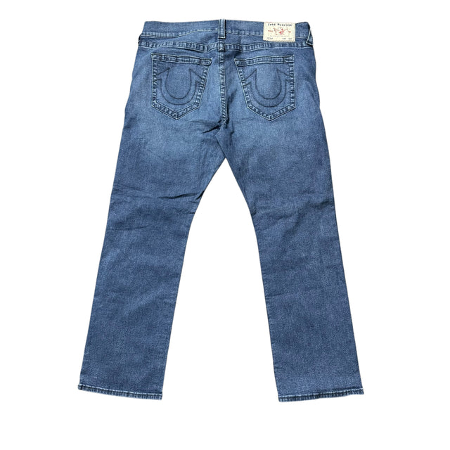 true religion baggy/straight leg unisex jeans (w36)