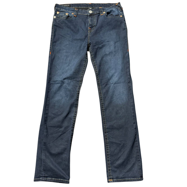 true religion baggy/straight leg unisex jeans (w34)