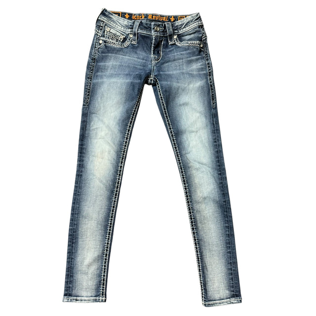 rock revival skinny women jeans (w25)