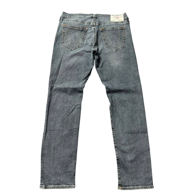 true religion baggy/straight leg unisex jeans (w36)