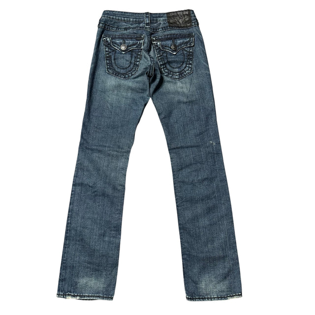 true religion straight leg unisex jeans (W30)