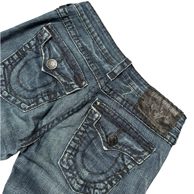 true religion straight leg unisex jeans (W30)