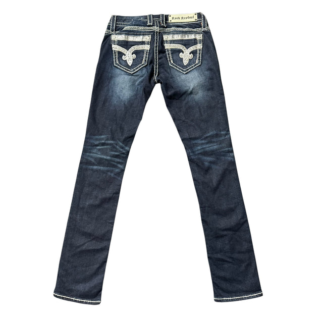 rock revival skinny women jeans (w26)