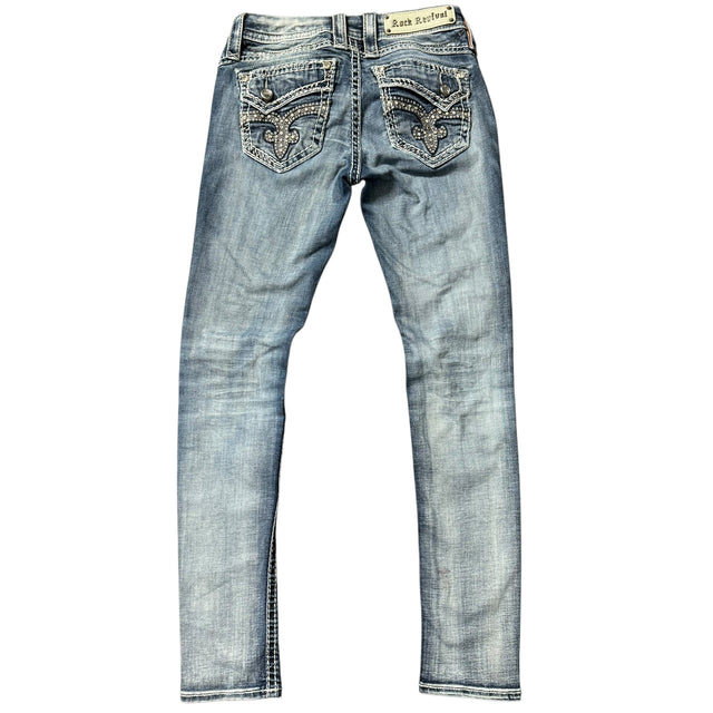 rock revival skinny women jeans (w25)