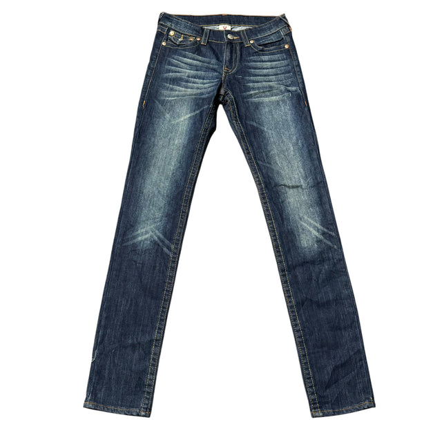 true religion slim fit tall women jeans (w28)